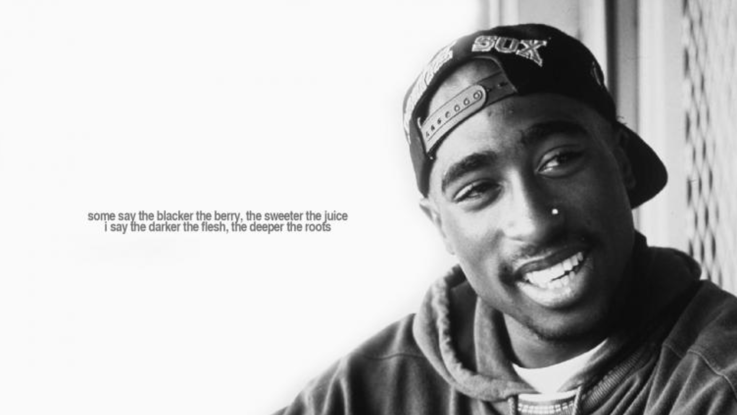 Tupac — Blacker the Berry quote